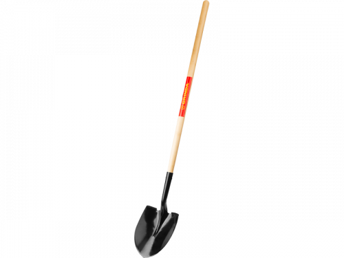 Лопата штыковая для земляных работ GRINDA, деревянный черенок / 421824